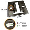 Płytka montażowa Falcon Eyes 3330C 8x9,2cm 4 szt. do B-3030C