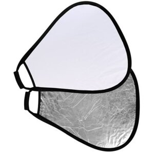 Odbłyśnik StudioKing CRGSW60 srebrno-biały z uchwytem 60 cm