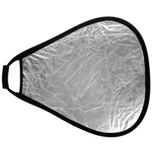 Odbłyśnik StudioKing CRGSW60 srebrno-biały z uchwytem 60 cm