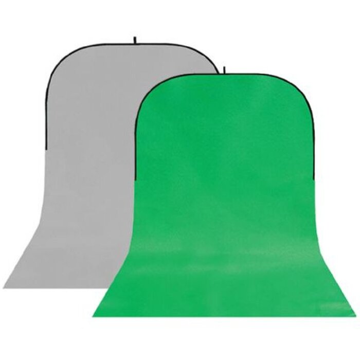 StudioKing BBT-03-10 Plansza tła szaro-zielona 150x400 cm