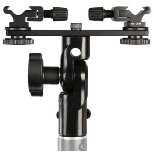 Uchwyt uchylny Falcon Eyes CLD-14A Twin Mount z 2...