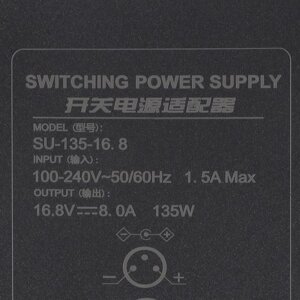 Kabel zasilający Falcon Eyes SP-AC16.8-8A 4 pin