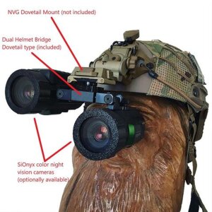 SiOnyx Aurora Dual Night Vision Helmet Mount (jaskółczy ogon)