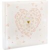 Album fotograficzny Goldbuch Golden Heart 25x25 cm 60 białych stron