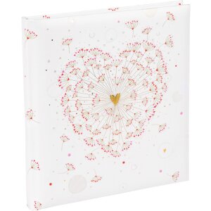 Złota Księga Gości Weselnych Złote Serce 23x25 cm 176 stron