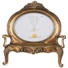 Clayre & Eef 2F1043 Ramka na zdjęcia 26x5x28 cm / 18x13 cm w kolorze złotym