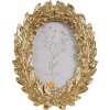 Clayre & Eef 2F1050 Ramka na zdjęcia 10x2x13 cm / 7x9 cm w kolorze złotym