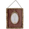 Clayre & Eef 2F1052 Ramka na zdjęcia 23x3x28 cm / 10x15 cm w kolorze złotym