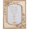 Clayre & Eef 2F1058 Ramka na zdjęcia 18x3x23 cm / 13x18 cm w kolorze beżowo-złotym