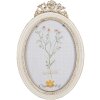 Clayre & Eef 2F1061 Ramka na zdjęcia 16x2x23 cm / 13x18 cm w kolorze białego złota