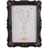 Clayre & Eef 2F1067 Ramka na zdjęcia 14x2x19 cm / 10x15 cm czarno-brązowa