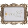 Clayre & Eef 2F1072 Ramka na zdjęcia 19x2x24 cm / 13x18 cm w kolorze złotym