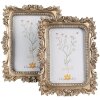 Clayre & Eef 2F1072 Ramka na zdjęcia 19x2x24 cm / 13x18 cm w kolorze złotym