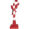 Clayre & Eef 5PR0127 Dekoracja Candy Cane 35x23x100 cm Czerwony Biały