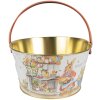 Clayre & Eef 6BL0107 Koszyk Ø 19x10 cm biały