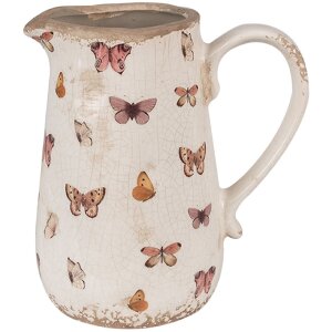 Clayre & Eef 6CE1663M Dzbanek dekoracyjny 16x12x18 cm...