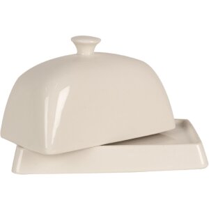 Clayre & Eef 6CE1728 Maselniczka 16x10x9 cm beżowa