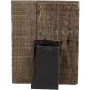 Clayre & Eef 6H2358 Ramka na zdjęcia z klamrą brązowa 16x3x21 cm