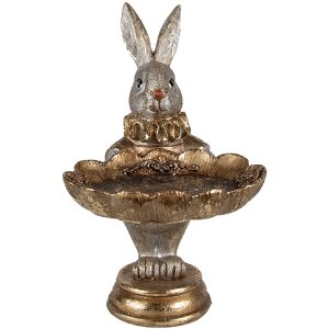 Clayre & Eef 6PR4114 Miska Królik 11x9x15 cm w...