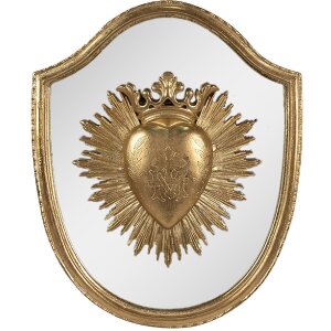 Clayre & Eef 6PR4135 Dekoracja ścienna 25x3x30 cm w...