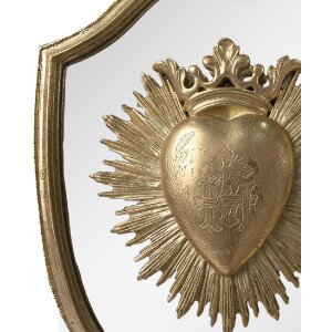 Clayre & Eef 6PR4135 Dekoracja ścienna 25x3x30 cm w...