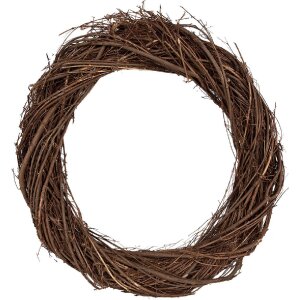 Clayre & Eef 6RO0602XL Wianek dekoracyjny brązowy...