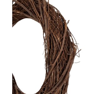 Clayre & Eef 6RO0602XL Wianek dekoracyjny brązowy...