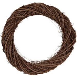 Clayre & Eef 6RO0602XXL Wianek dekoracyjny brązowy...