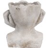 Clayre & Eef 6TE0498S Doniczka szara 17x14x18 cm