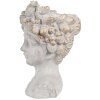 Clayre & Eef 6TE0499S Doniczka szara 14x14x22 cm