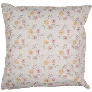 Poszewka na poduszkę Clayre & Eef RUB22 Bunny 45x45 Beżowa Poduszka dekoracyjna
