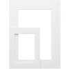Deknudt SP111 passe-partout białe wycięcie 20x20 cm