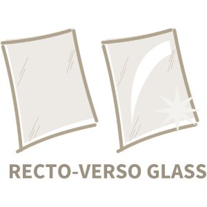 Deknudt S350A1 Recto Verso ramka do zdjęć szkło 40x50 cm