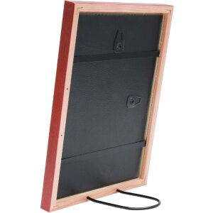 Deknudt S41JL4 Ramka drewniana czerwona 21x29,7cm A4