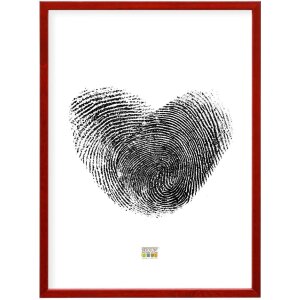 Deknudt S41JL4 Ramka drewniana czerwona 21x29,7cm A4