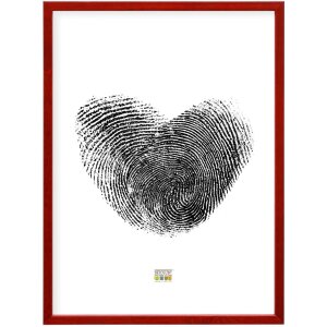Deknudt S41JL4 Drewniana ramka czerwona 29,7x42 cm -...