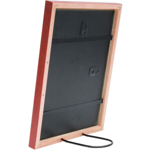 Deknudt S41JL4 Drewniana ramka czerwona 29,7x42 cm - Elegancki design dla Twoich zdjęć
