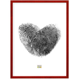 Deknudt S41JL4 Drewniana ramka czerwona 29,7x42 cm - Elegancki design dla Twoich zdjęć