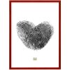 Deknudt S41JL4 Drewniana ramka czerwona 29,7x42 cm - Elegancki design dla Twoich zdjęć