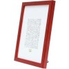 Deknudt S41JL4 Drewniana ramka czerwona 29,7x42 cm - Elegancki design dla Twoich zdjęć