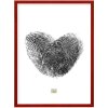 Deknudt S41JL4 Drewniana ramka czerwona 29,7x42 cm - Elegancki design dla Twoich zdjęć