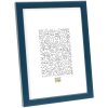 Deknudt S41JL6 Drewniana ramka niebieska 21x29,7 cm - Elegancka ramka na zdjęcia