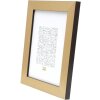 Ramka na zdjęcia Deknudt S47BB2 złota/czarna 18x24cm plastikowa