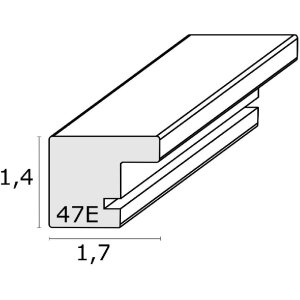 Ramka na zdjęcia Deknudt S47EK2 czarna 13x18 cm plastikowa