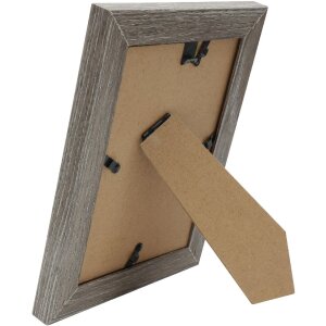 Deknudt S68VG2 Ramka na zdjęcia biała brązowo-szara krawędź 10x15 cm