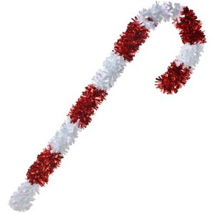Clayre & Eef 65472M Dekoracja Candy Cane Red White...