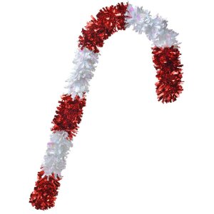 Clayre & Eef 65472S Dekoracja Candy Cane Red White...