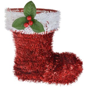 Clayre & Eef 65476 Ozdoby świąteczne Buty Czerwone...