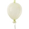 Clayre & Eef 6GL4437 Dekoracja Wiszący balon szklany Ø 7x14 cm