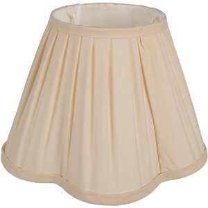 Clayre & Eef 6LAK0543L Abażur beżowy Ø 28x19...